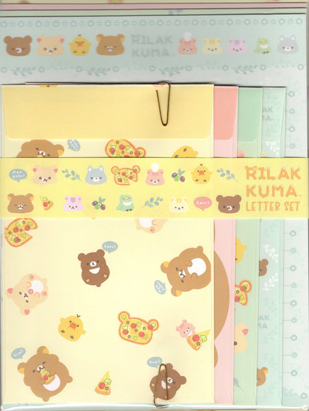San-x Rilakkuma Letter Set