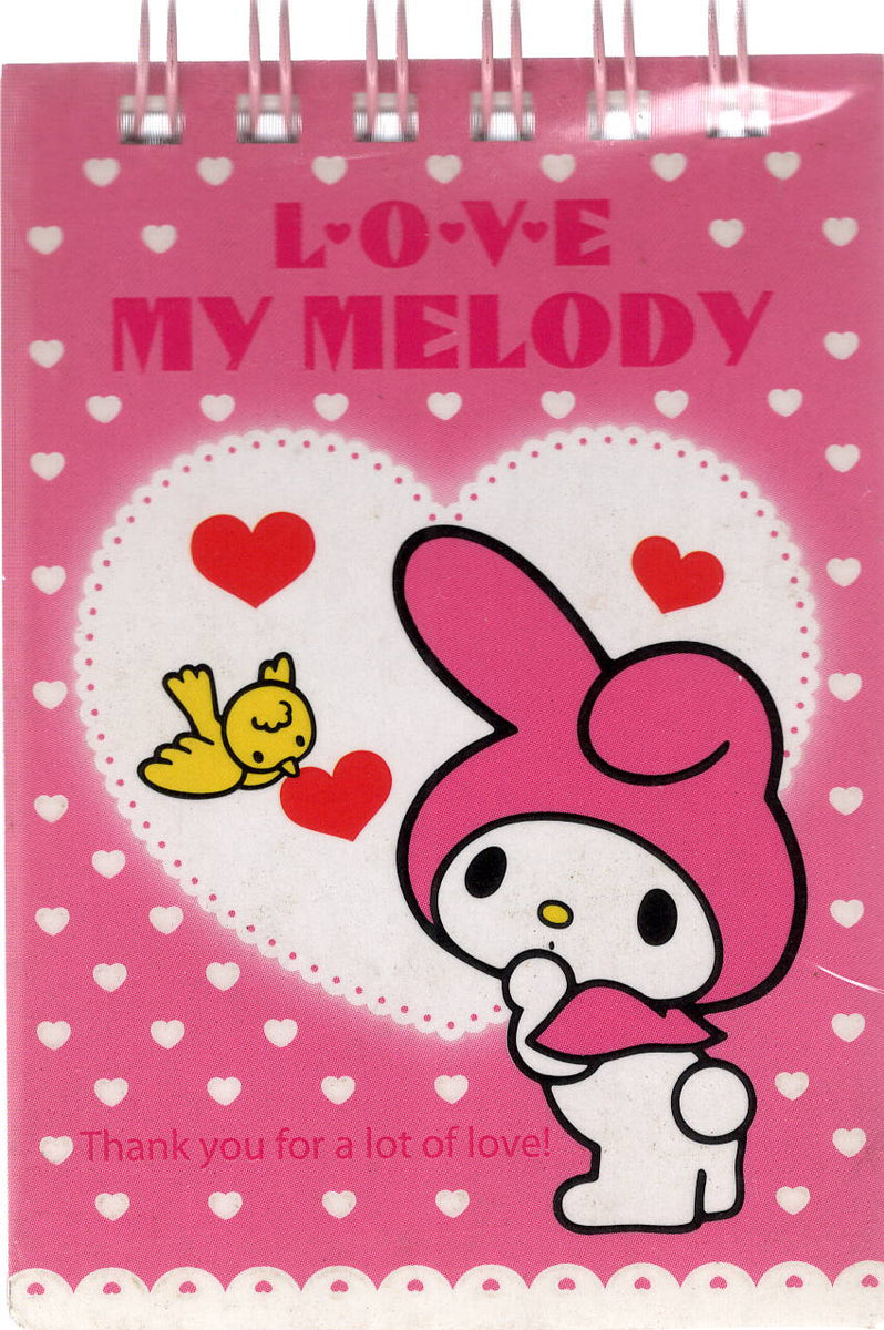 激レア　希少　My Melody システムノート ピンク Sanrio 091588 B7 Ring Notebook, My Melody, My Melody, 5.0 x