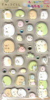 San-x 2012 Sumikko Gurashi Rare Super Puffy Sticker Sheet