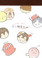 Crux Maido Okini Takoyaki Mini Memo Pad