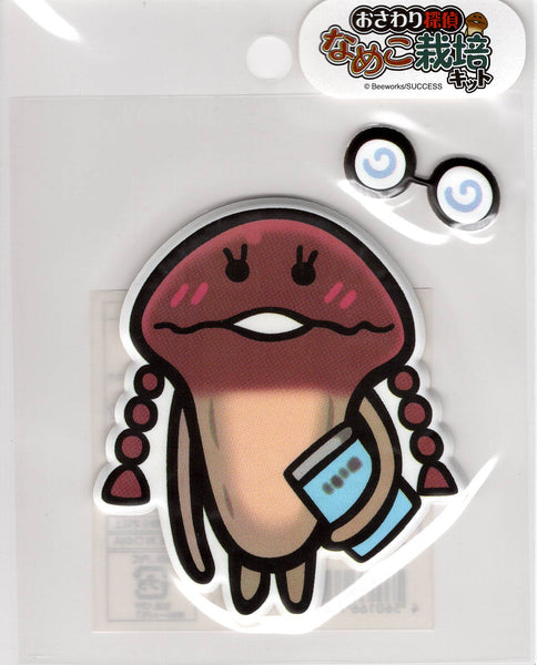 Namepara Vintage Osawari Tantei Nameko Saibai Kit Rare Puffy Sticker