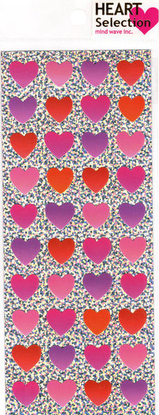 Mind Wave Vintage Hearts Rare Sticker Sheet