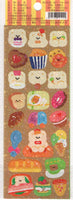 Bear Food 2-Sheet Sticker Sheet