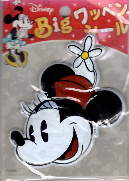 Kamio Disney Vintage Minnie Mouse Rare Puffy Sticker