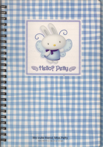 Orange Story 1999 Vintage Miss. Petty Rare Large Spiral Notebook