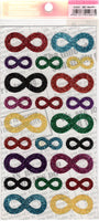 Kamio Vintage Infinity Rare Glitter Sticker Sheet