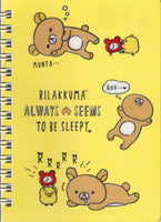 San-x 2018 Rilakkuma Medium Spiral Notebook