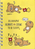 San-x 2018 Rilakkuma Medium Spiral Notebook