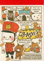 Crux Vintage Toy Box Adventure Rare Mini Memo Pad