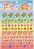 Basel Vintage Pastel Hawaii Rare Jumbo Sticker Sheet