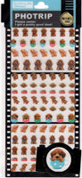 Q-Lia Vintage Photrip Puppy Sticker Sheet