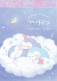 Kamio Goodnight Moffy Yuttari Life Penguin Mini Memo Pad