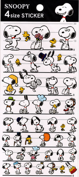Peanuts 2014 Snoopy Deadstock Sticker Sheet