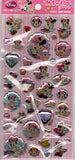 Sun Star Disney Vintage Minnie Mouse Rare PVC Sticker Sheet