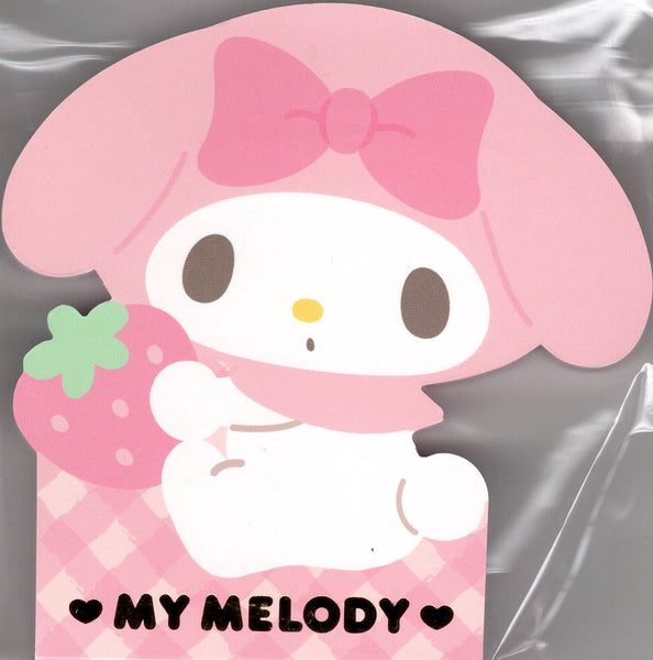 Sanrio 2024 My Melody Deadstock Die Cut Memo Pad