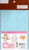 Kamio Vintage Wedding Rare 3D Sticker Sheet W/ Card