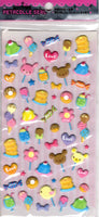 Crux Vintage Candy Bears Puffy Sticker Sheet