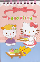 Sanrio 2008 Vintage Hello Kitty Rare Spiral Notebook