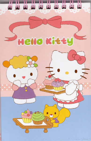 Sanrio 2008 Vintage Hello Kitty Rare Spiral Notebook