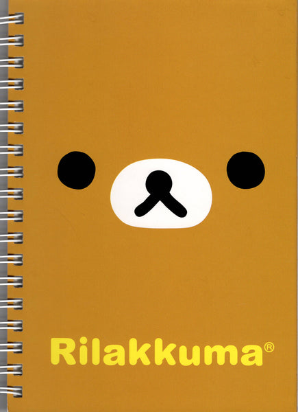San-x 2009 Vintage Rilakkuma Rare Large Spiral Notebook