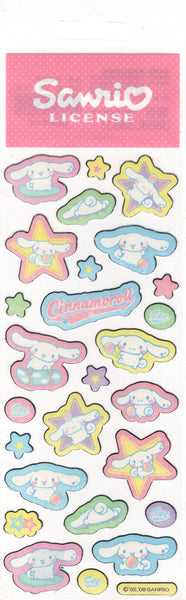 Sanrio 2008 Vintage Cinnamoroll Rare Sticker Sheet