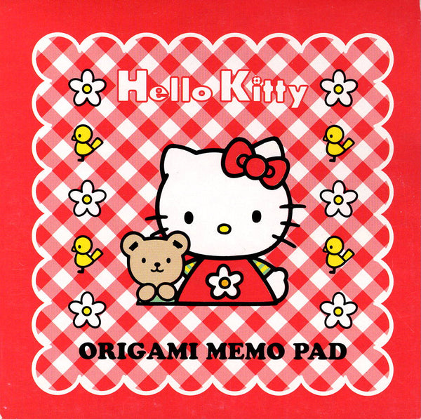 Sanrio 2000 Vintage Hello Kitty Rare Square Memo Pad