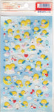 Crux Vintage Angel Rare Fuzzy Sticker Sheet