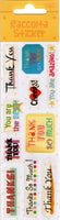 S&C Vintage Thank You Rare Sticker Sheet