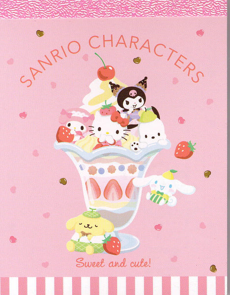 Sanrio Characters 2023 Deadstock Small Memo Pad