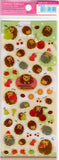 Kamio Vintage Haguhagu Hedgehog Rare PVC Sticker Sheet