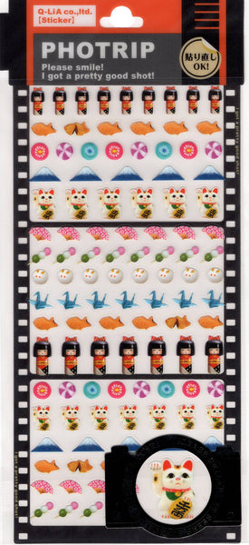 Q-Lia Vintage Photrip Japan Sticker Sheet