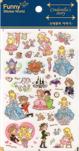 Cinderella Sticker Sheet