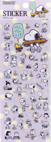 Peanuts 2017 Snoopy Deadstock Sticker Sheet