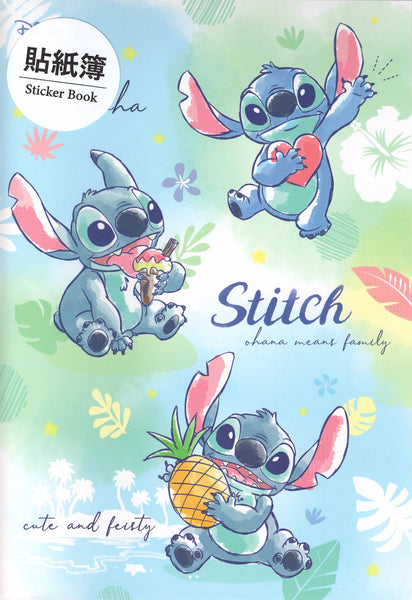 Disney Stitch Deadstock Sticker Book Album