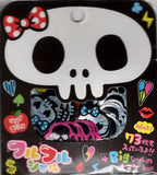Q-Lia Vintage Skull Rare Sticker Sack