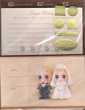 Crux Vintage Kewpie Wedding Rare Letter Set