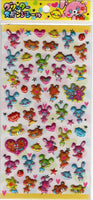 Crux Vintage Chu Bunnies Rare Puffy Sticker Sheet