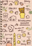 San-x 2017 Rilakkuma Large Spiral Notebook