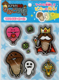 Namepara Vintage Osawari Tantei Nameko Saibai Kit Rare Reflective Sticker Sheet