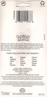 Sandylion 1999 Vintage Pokemon Clefairy Rattata Tauros Nidoking Rare 2-Sheet Sticker Sheet