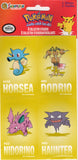 Sandylion 1999 Vintage Pokémon Horsea Dodrio Nidorino Haunter Rare 2-Sheet Sticker Sheet