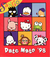 Sanrio 1998 Vintage Sanrio Characters Rare Schedule Book Date Mate