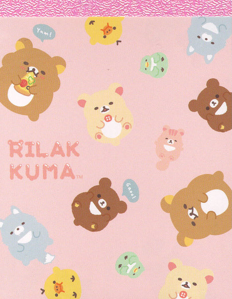 San-x 2023 Rilakkuma Small Memo Pad
