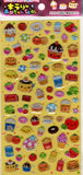 Q-Lia Vintage Junk Food Rare 3D Sticker Sheet