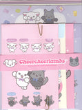 San-x Cheer Cheer Lambs Letter Set