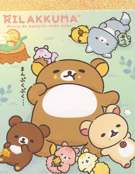 San-x 2023 Rilakkuma Small Memo Pad