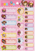 Pool Cool Vintage Super Punk Girls Rare Label Sticker Sheet