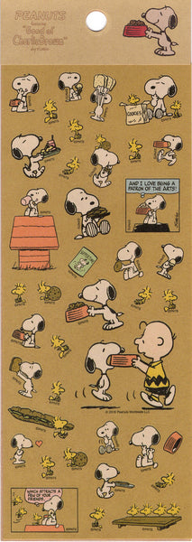 Peanuts 2016 Snoopy Deadstock Sticker Sheet