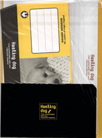 Vintage Healing Dog Puppy Golden Retriever Rare Folder Letter Set
