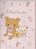 San-x 2020 Rilakkuma Double Side 7-Pocket A4 File Folder